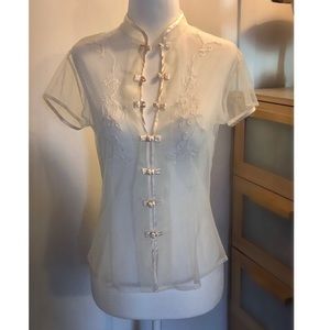 Victoria's Secret Tops - Victoria’s Secret sheer top 💋 Victoria's Secret Tops - Victoria’s Secret sheer top 💋